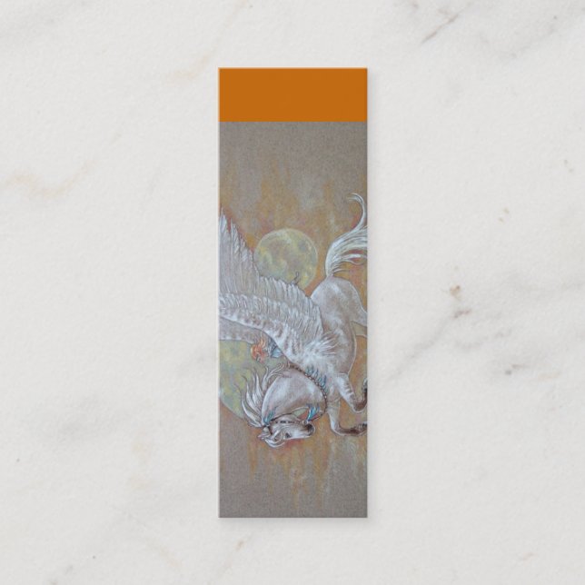 BOKMÄRKE - Pegasus Mini Visitkort (Framsida)