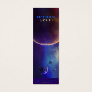 Bokmärke Sci-Fi Litet Visitkort