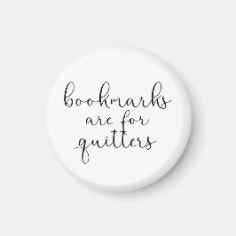 Bokmärken är för kvittrar magnet