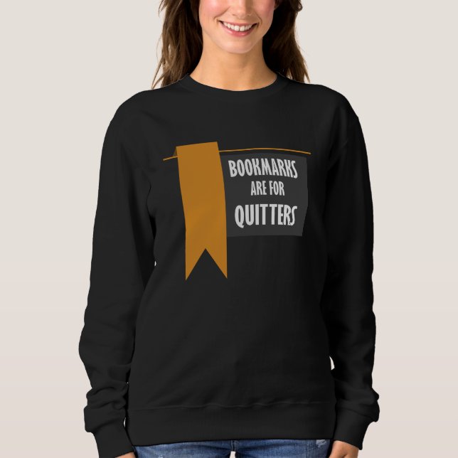 Bokmärken är för Noveltyn Kvitterläsare T Shirt (Framsida)