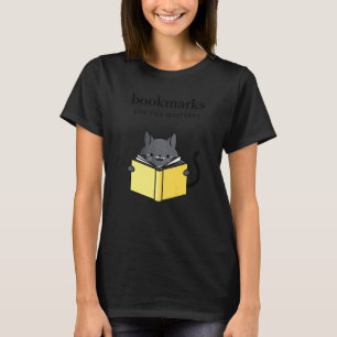 Bokmärken är för Uppgivare Dam Grafisk Smoking T Shirt