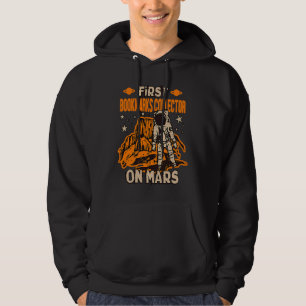 Bokmärkesinsamlare Astronaut Hoodie
