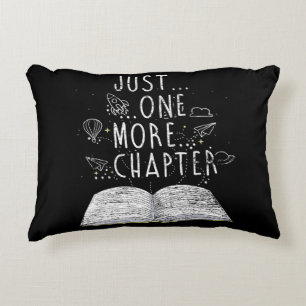 bokmask bara ett kapitel till som läser bokar prydnadskudde