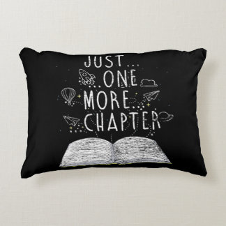 bokmask bara ett kapitel till som läser bokar prydnadskudde