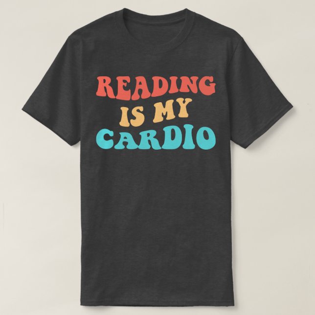Bokmaskläsning är mitt ljud V T Shirt (Design framsida)