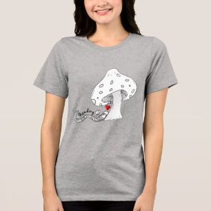 Bokmaskläsning under ett svamprum t shirt