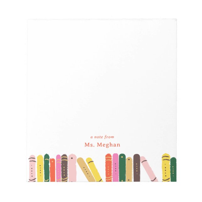 Bokmaskmeddelande från Anteckningsblocket LärarAnp Anteckningsblock (Framsida)