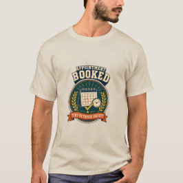 Bokning Beställd Retro Vuxenliv Seger Märke T Shirt