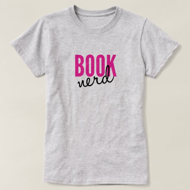 Boknörd 2 T-shirt (Design framsida)