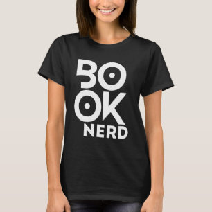 Boknörd som läser böcker litteratur t shirt