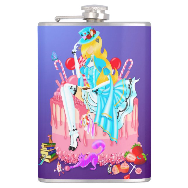 Bokorm Hip Flask Fickplunta (Framsidan)