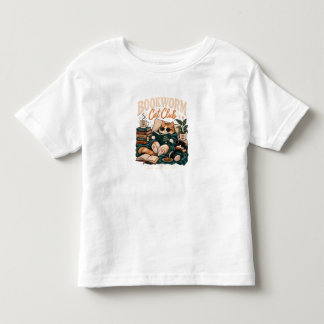 Bokorm Kat Klub Mysig Läsning Katt Böcker Kaffe T Shirt