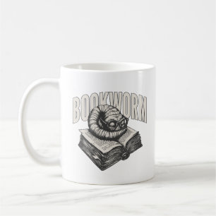 Bokorm Läs Humor Klassisk Mugg