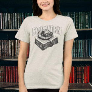 Bokorm Rollig Läshälta T-shirt