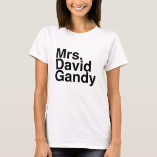 BokPojkvän Fru David Gandy T-shirt