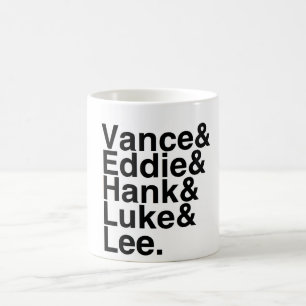 Bokpojkvänner - Vance Eddie härva Luke Lee Kaffemugg