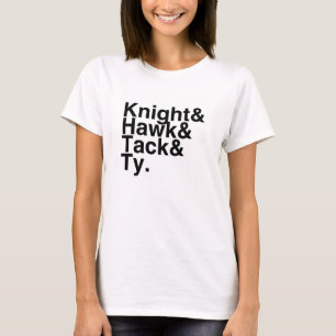 BokPojkvänriddare, hök, hals, Ty T-shirt