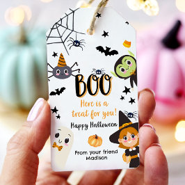 Bokpresent Till Dig Gott Halloween Barnkostymer Presentetikett