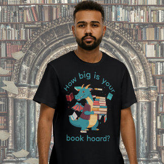 Bokskattdrake Fantasyälskare T Shirt