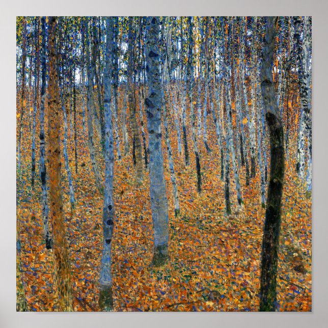 Bokskogsallé I | Gustav Klimt | Poster (Framsidan)