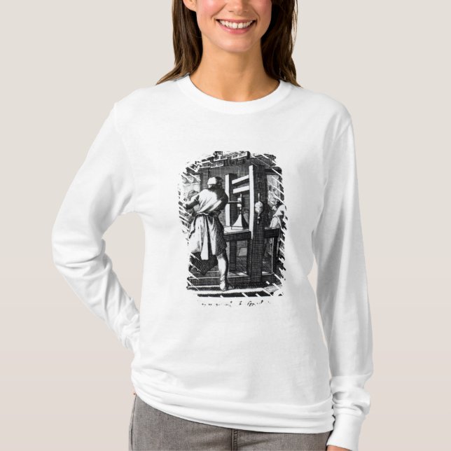 Bokskrivaren T Shirt (Framsida)