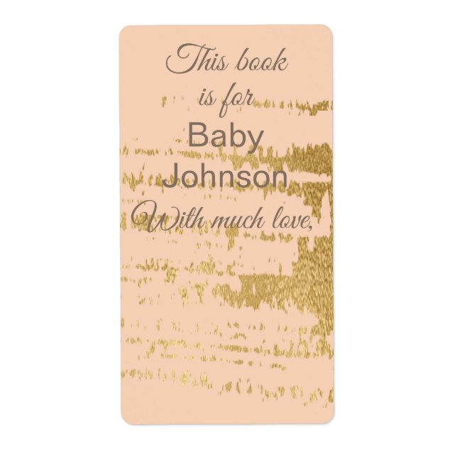 Bokskylten "Guld Classic/P" Lakan på 8 Fraktsedel (Framsidan)