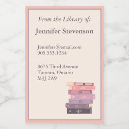 Bokskyltsetikett för bokfisk mat etikett