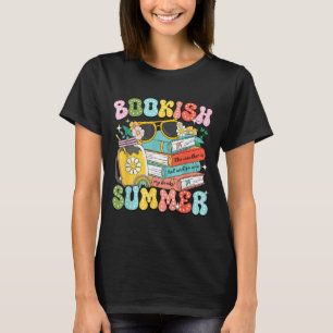 Bokslukande sommartrendigt kärlek att läsa för bok t shirt