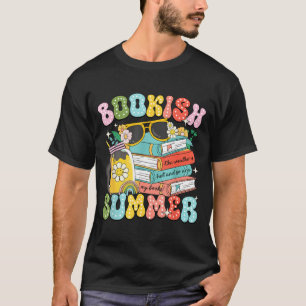 Bokslukande sommartrendigt kärlek att läsa för bok t shirt
