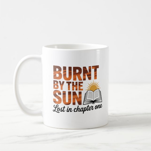 Bokslukare vilrad i kapitel ett Bokälskare Kaffemugg (Vänster)