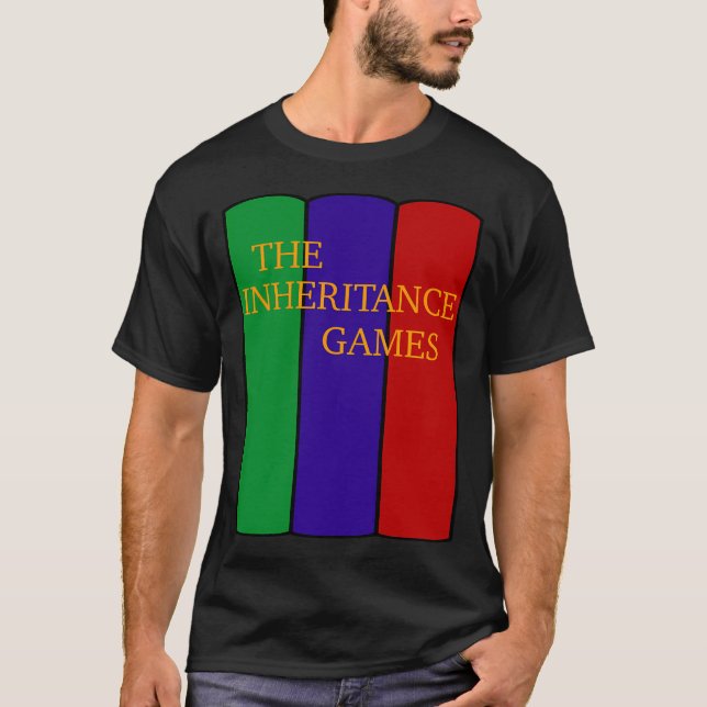 Bokstacken för arvsspel t shirt (Framsida)