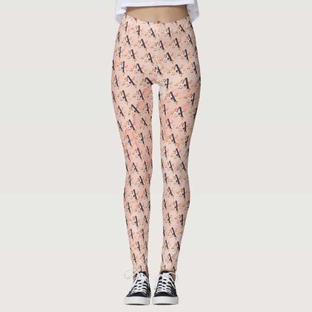 Bokstav A Leggings (Framsida)