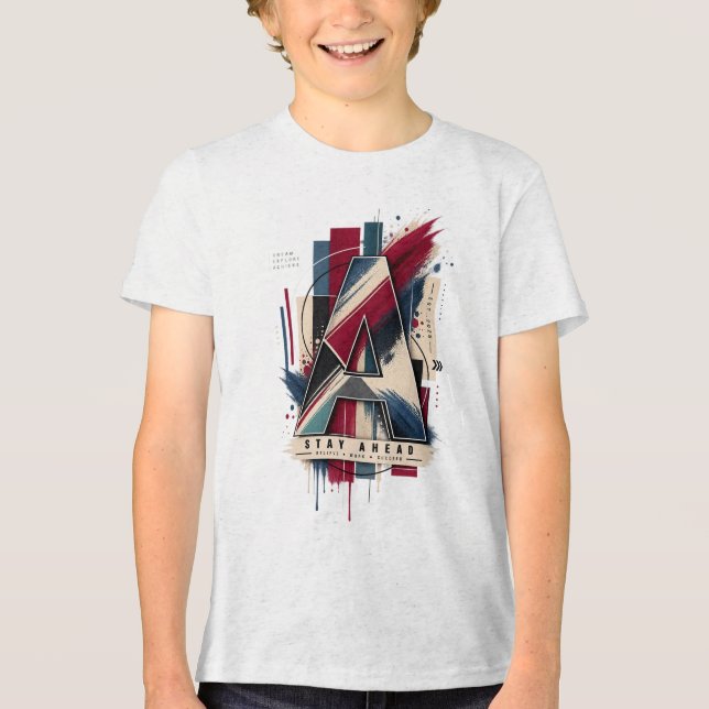 Bokstav A T Shirt (Framsida)