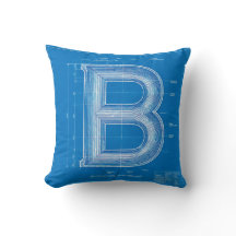Bokstav B i monogramstil