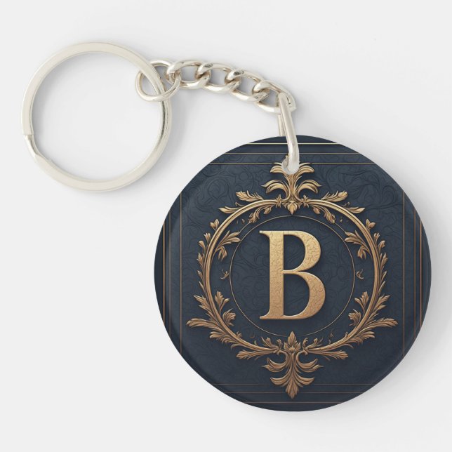 ⚜️ Bokstav B Initial present För Män 🔑 (Framsidan)