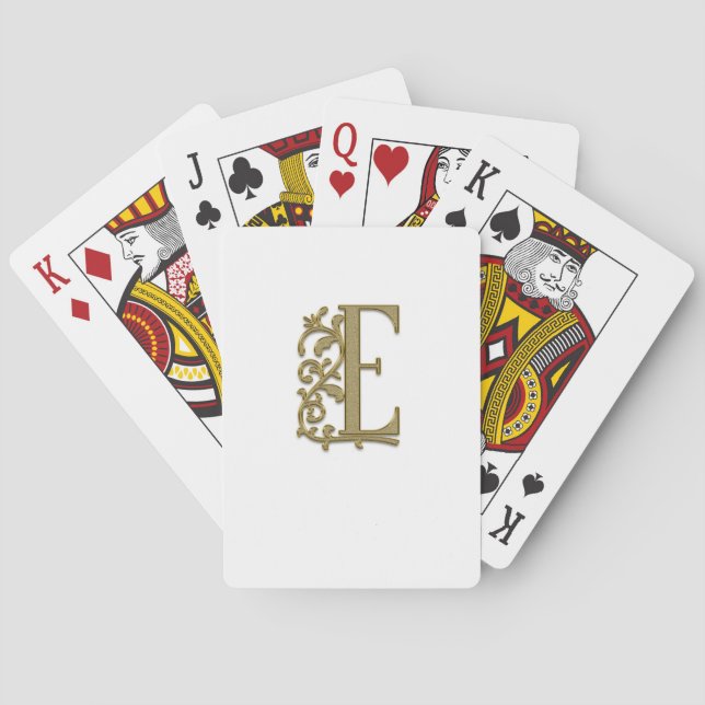 Bokstav Casinokort (Baksidan)