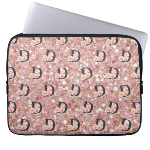 Bokstav D Laptop Fodral