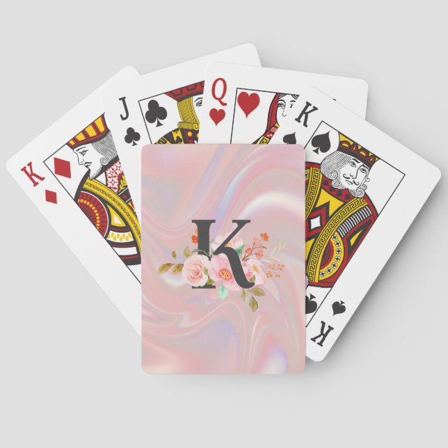 Bokstav K Casinokort (Baksidan)