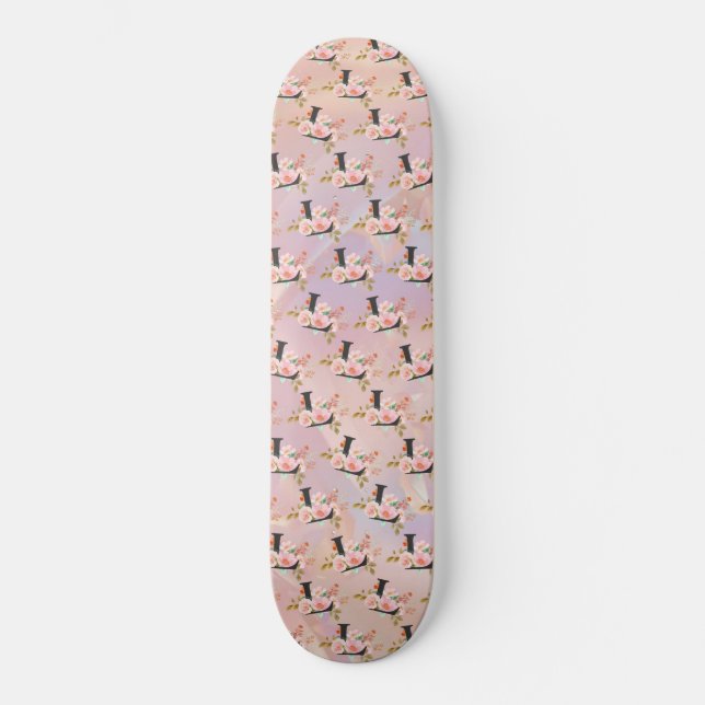 Bokstav L Mini Skateboard Bräda 18,5 Cm (Framsida)