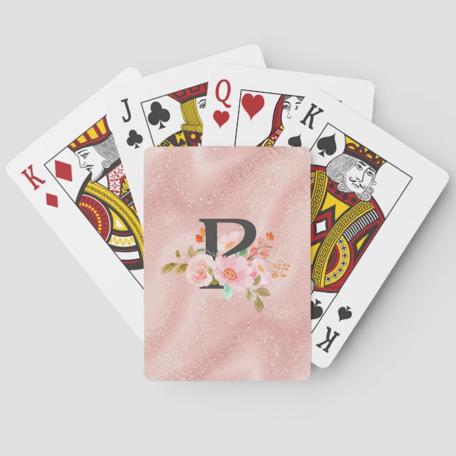 Bokstav P Casinokort (Baksidan)