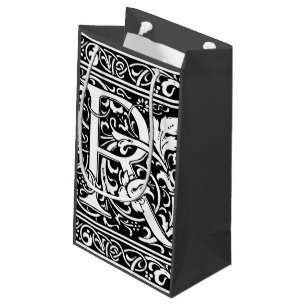 Bokstav R medeltida monogram Art Nouveau