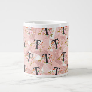 Bokstav T Jumbo Mugg