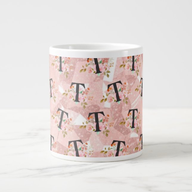 Bokstav T Jumbo Mugg (Framsidan)