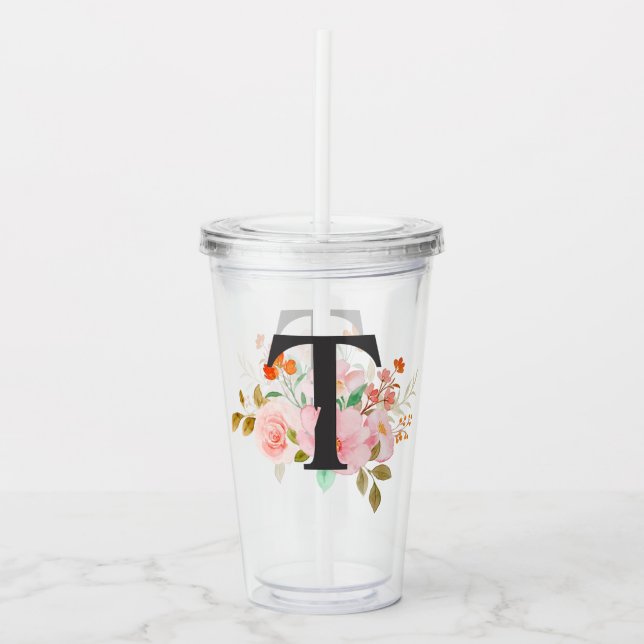 Bokstav T Take Away Mugg (Framsida)