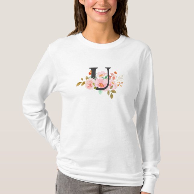 Bokstav U T Shirt (Framsida)