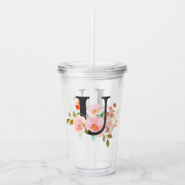 Bokstav U Take Away Mugg