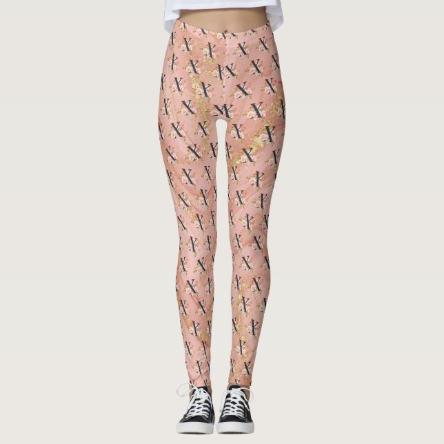 Bokstav X Leggings (Framsida)