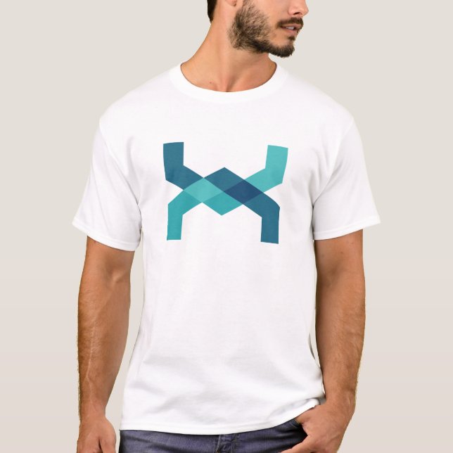 Bokstav X-monogram T Shirt (Framsida)