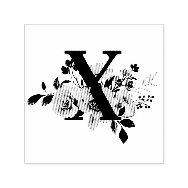 Bokstav X Självfärgande Stämpel (Design)