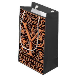 Bokstav Y medeltida monogram Art Nouveau